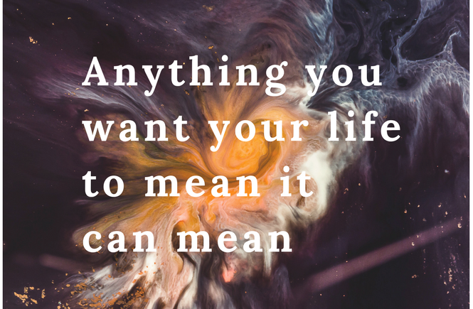 anything you want your life to mean it can mean - hey no pressure song lyrics